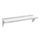 Koolmore NSF Stainless Steel Wall Mount Shelf  - Industrial Grade Metal Shelving WMSH-1248 - alternate 9